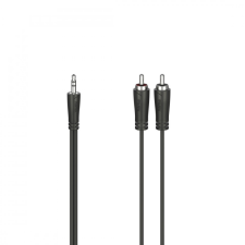 Hama FIC 3,5mm JACK - 2RCA összekötőkábel 1,5m (205110) audió/videó kellék, kábel és adapter
