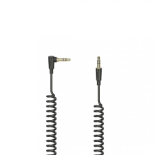 Hama FIC 3,5mm Jack öszzekötőkábel, spirál 1,5m Black kábel és adapter
