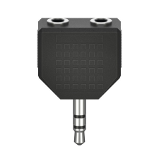 Hama FIC 3,5mm sztereo jack elosztóadapter 1 dugó - 2 alj kábel és adapter