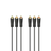 Hama FIC AV 3rca-3rca 1,5m összekötőkábel