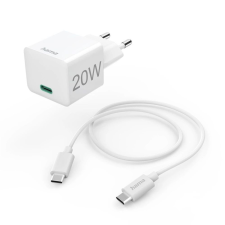 Hama FIC E3 PD QC 20W hálózati töltő fehér (201675) (hama201675) mobiltelefon kellék