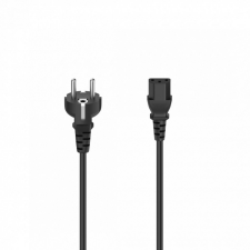 Hama FIC hálózati tápkábel 3 eres 2,5m Black kábel és adapter