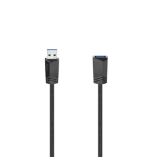 Hama FIC USB 3.0 A hosszabbító kábel 1,5 m Black kábel és adapter