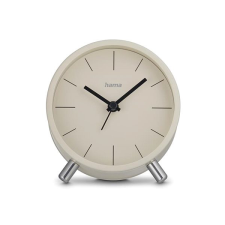 Hama Flores Ébresztőóra, szürkésbézs, 11 cm ébresztőóra