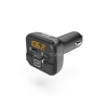 Hama FM TRANSZMITTER (USB, AUX, +TÖLTÉS FUNKCIÓ 1A) (HAMA_14163)