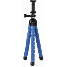 Hama GoPro/Smartphone Flex 26cm Midi állvány (kék) videókamera kellék
