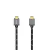 Hama Hama 00205239 HDMI kábel 2 M HDMI A-típus (Standard) Fekete, Szürke