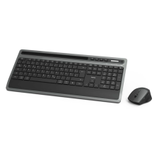 Hama Hama KMW-600 Plus Wireless billentyűzet + egér Black HU billentyűzet