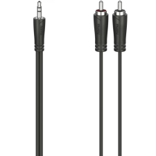 Hama Jack RCA Átalakító Fekete 5m 205112 kábel és adapter