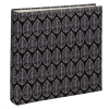 Hama Jumbo album Fleur 30X30/100 fekete, fehér lapokkal (2219)