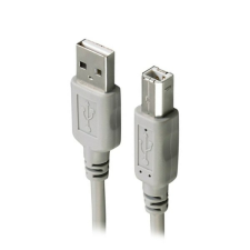 Hama Kábel HAMA Eco USB-A/USB-B 1,5m szürke kábel és adapter