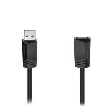 Hama Kábel HAMA USB-A hosszabbító 3m fekete kábel és adapter