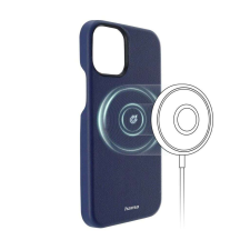 Hama MagCase Finest Sense Cover Apple iPhone 13 Pro hátlap tok kék (00196978) (HA00196978) tok és táska