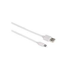 Hama micro USB adatkábel 1m - fehér audió/videó kellék, kábel és adapter