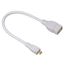 Hama MICRO USB-OTG ADAPTER,FEHÉR memóriakártya