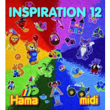 Hama MIDI gyöngyhöz ÖTLETFÜZET 12. - 39912 kreatív és készségfejlesztő