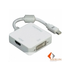 Hama mini DisplayPort apa -&gt; DisplayPort / HDMI / DVI-I anya adapter /53245/ kábel és adapter