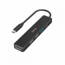 Hama notebook dokkoló USB 3.2 TYPE-C 5in1 fekete (213259) (h213259) laptop kellék