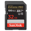 Hama SanDisk Extreme PRO SDHC™ memóriakártya 32GB (100MB/s olvasási / 90MB/s írási sebesség) UHS-1, Class 10, U3, V30 (121594)