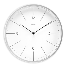 Hama Sardinia Falióra, halk járású, szürke, 30 cm falióra