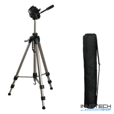 Hama STAR 63 F-V. fotó videó állvány 1660 mm (ultra könnyű teleszkópos kamera tripod statív táskával) (4163) videókamera kellék