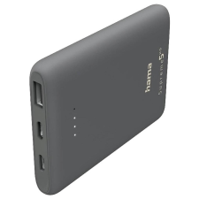 Hama Supreme 5HD Lítium-polimer (LiPo) 5000 mAh Szürke (201671) power bank