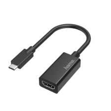 Hama Ultra HD 4K USB Type-C - HDMI Adapter Black laptop kellék