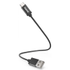 Hama USB 2.0 Type C Átalakító Fekete 20cm 201600