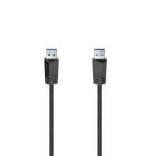 Hama USB-A - USB-A kábel 1.5m fekete (200624) (hama200624) kábel és adapter
