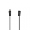 Hama usb extension cable 0,75m black 00200618