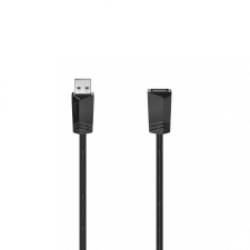 Hama usb extension cable 0,75m black 00200618 kábel és adapter