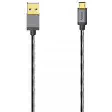 Hama USB Micro USB Átalakító Fekete 75cm 200500 kábel és adapter