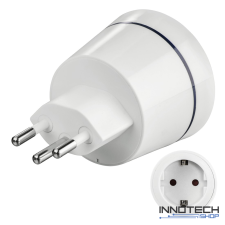 Hama utazóadapter átalakító HU - Svájci (121998) kábel és adapter