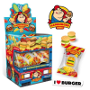  Hamburger Gummies mini hamburger gumicukor 10g