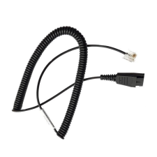 hameco HS-QD-RJ-P headset kábel fekete fényképező tartozék
