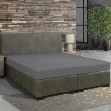  Hamuszürke prémium bambuszos gumis lepedő 140x200 cm és 160x220 cm-es matracra lakástextília