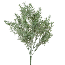  Hamvas rozmaring bokor 7ágú M38cm 36db/# dekorációs kellék