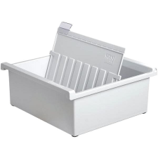 HAN A5 fekvőre, 228 x 96 x 235 mm, szürke irattálca