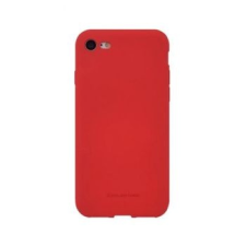 Hana SF Galaxy A71 matt szilikon hátlap, Piros tok és táska