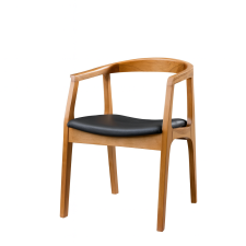 Hanah Home Albero Black and Walnut étkezőszék bútor