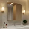  Hanah Home Bathroom Cabinet With Mirror Sonomo Oak Purus 65 - 138