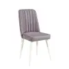  Hanah Home Chair White Grey Stormi Sandalye Wht-Grey
