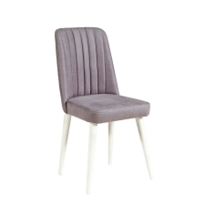  Hanah Home Chair White Grey Stormi Sandalye Wht-Grey bútor