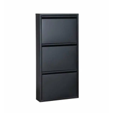  Hanah Home Cipősszekrény Fekete Torino 3 bútor