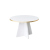  Hanah Home Coffee Table Gold White Mushroom - Gold, White v2