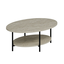  Hanah Home Coffee Table Travertine Elis - Travertine bútor
