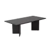  Hanah Home Coffee Table Wood Black Sabin - Wood Black