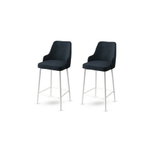 Hanah Home Enox Anthracite and White bárszék szett, 2 db, antracit, 2 db bútor