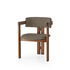 Hanah Home Étkező szék CO Light Brown and Walnut, világosbarna bútor