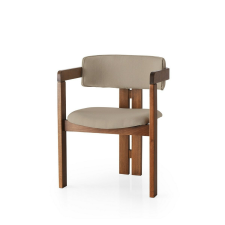 Hanah Home Étkező szék CO Mink és Walnut, világosbarna bútor
